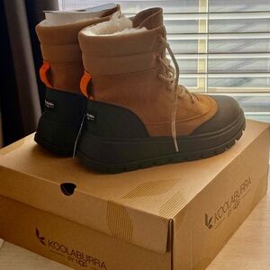 Koolaburra by UGG Tan and Black Winter Boots